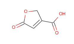 3-Furancarboxylic acid, 2,5-dihydro-5-oxo-