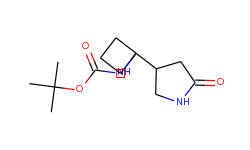 Carbamic acid, [1-​(5-​oxo-​3-​pyrrolidinyl)​cyclobutyl]​-​, 1,​1-​dimethylethyl ester