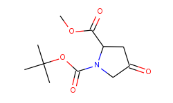 1-tert-butyl 2-methyl 4-oxopyrrolidine-1,2-dicarboxylate