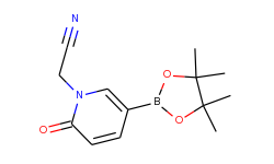 2-(2-OXO-5-(4,4,5,5-TETRAMETHYL-1,3,2-DIOXABOROLAN-2-YL)PYRIDIN-1(2H)-YL)ACETONITRILE