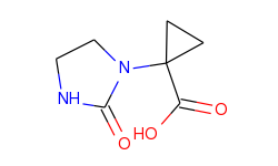 1-(2-oxoimidazolidin-1-yl)cyclopropane-1-carboxylic acid