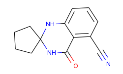 4-Oxospiro[1,2,3,4-tetrahydroquinazoline-2,1`-cyclopentane]-5-carbonitrile