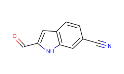 2-Formyl-1H-indole-6-carbonitrile