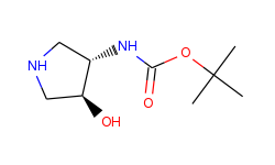 tert-Butyl N-[(3S,4S)-4-hydroxypyrrolidin-3-yl]carbamate