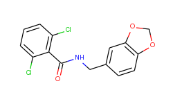 Benzamide, N-(1,3-benzodioxol-5-ylmethyl)-2,6-dichloro-