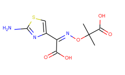 (Z)-2-((((2-Aminothiazol-4-yl)(carboxy)methylene)amino)oxy)-2-methylpropanoic acid