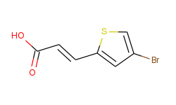 trans-3-(4-Bromothiophen-2-yl)acrylic acid