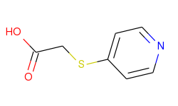 (4-Pyridylthio)acetic acid