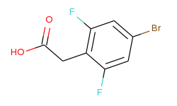 4-Bromo-2,6-difluorophenylacetic acid