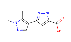 1',5'-dimethyl-2h,1'h-[3,4']bipyrazolyl-5-carboxylic acid