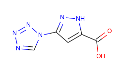 5-(1h-tetrazol-1-yl)-1h-pyrazole-3-carboxylic acid