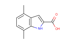 4,7-dimethyl-1H-indole-2-carboxylic acid