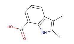 2,3-Dimethyl-1H-indole-7-carboxylic acid