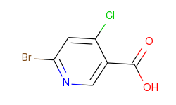 6-Bromo-4-chloronicotinic acid