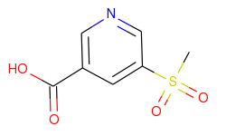 5-(Methylsulfonyl)nicotinic Acid