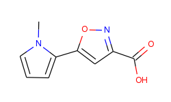 5-(1-Methyl-2-pyrrolyl)isoxazole-3-carboxylic Acid