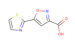 5-(2-Thiazolyl)isoxazole-3-carboxylic Acid