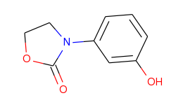 3-(3-hydroxyphenyl)-1,3-oxazolidin-2-one