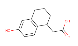 2-(6-hydroxy-1,2,3,4-tetrahydronaphthalen-1-yl)acetic acid