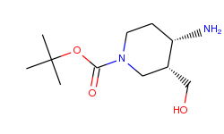 cis-1-Boc-4-amino-3-piperidinemethanol