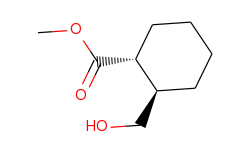 Methyl trans-2-hydroxymethylcyclohexane-1-carboxylate