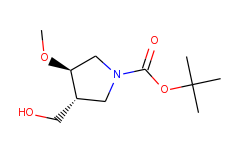 tert-butyl (3R,4R)-3-(hydroxymethyl)-4-methoxypyrrolidine-1-carboxylate