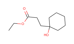 ethyl 3-(1'-hydroxycyclohexyl)propionate