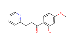 1-(2-hydroxy-4-methoxyphenyl)-3-(pyridin-2-yl)propan-1-one