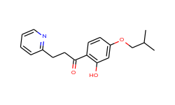 1-(2-hydroxy-4-isobutoxyphenyl)-3-(2-pyridyl)propan-1-one