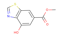 methyl 4-hydroxy-1,3-benzothiazole-6-carboxylate