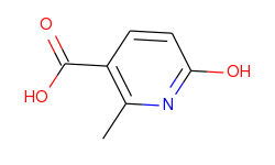 6-hydroxy-2-methylnicotinic acid