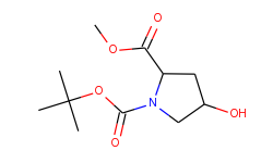 1-Tert-butyl 2-methyl 4-hydroxypyrrolidine-1,2-dicarboxylate