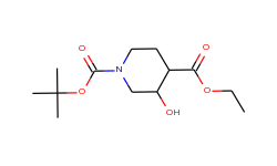 1-tert-butyl 4-Ethyl 3-hydroxypiperidine-1,4-dicarboxylate