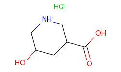 5-Hydroxypiperidine-3-carboxylic Acid Hydrochloride