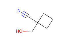 1-​(hydroxymethyl)​cyclobutanecarbonitr​ile