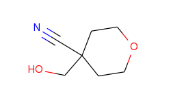 4-(Hydroxymethyl)tetrahydro-2H-pyran-4-carbonitrile