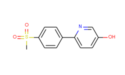 5-Hydroxy-2-(4-methylsulfonylphenyl)pyridine