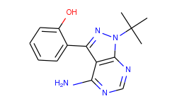 4-Amino-1-tert-butyl-3-(2-hydroxyphenyl)-1H-pyrazolo[3,4-d]pyrimidine