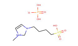 1H-imidazolium, 1-methyl-3-(4-sulfobutyl)-, phosphate (1:1)