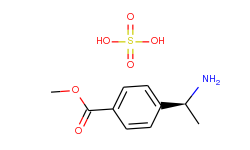 4-[(1S)-1-aminoethyl]benzoicacid methyl ester sulfate