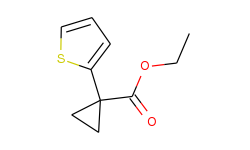 ethyl 1-(thiophen-2-yl)cyclopropanecarboxylate