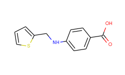 Benzoic acid, 4-[(2-thienylmethyl)amino]-