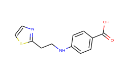 Benzoic acid, 4-[[2-(2-thiazolyl)ethyl]amino]-