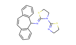 N-(3-(4,5-Dihydrothiazol-2-yl)thiazolidin-2-ylidene)-5H-dibenzo[a,d][7]annulen-5-amine