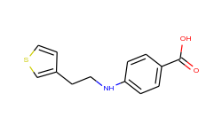 Benzoic acid, 4-[[2-(3-thienyl)ethyl]amino]-